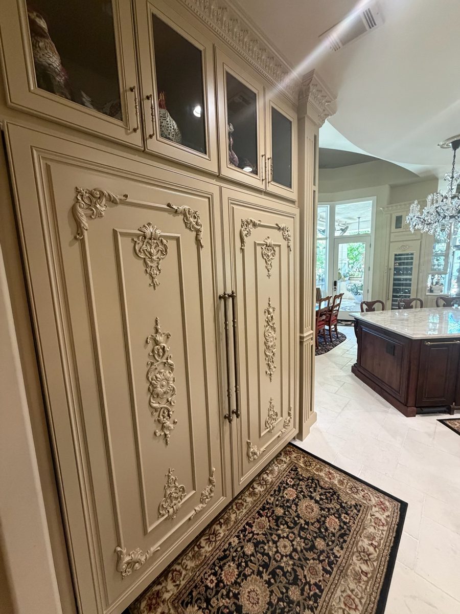 Cabinet refinishing