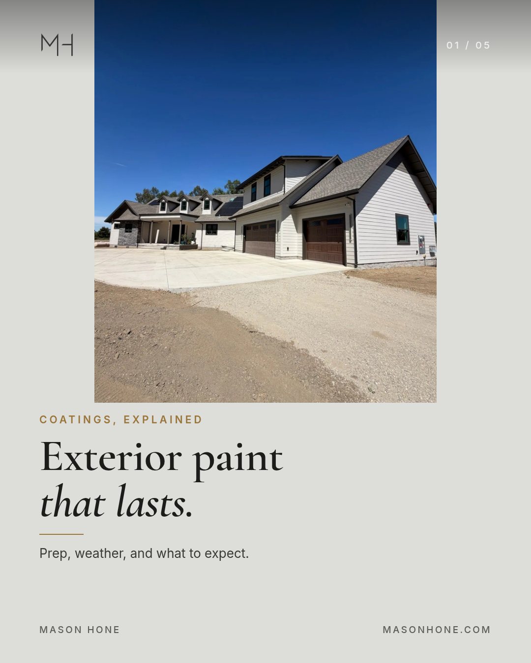 Cover: Exterior paint that lasts
